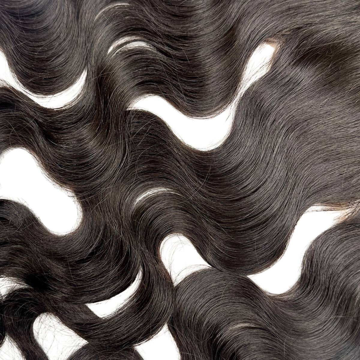 Raw Vietnamese Body Wave 13x4 Swiss Frontal