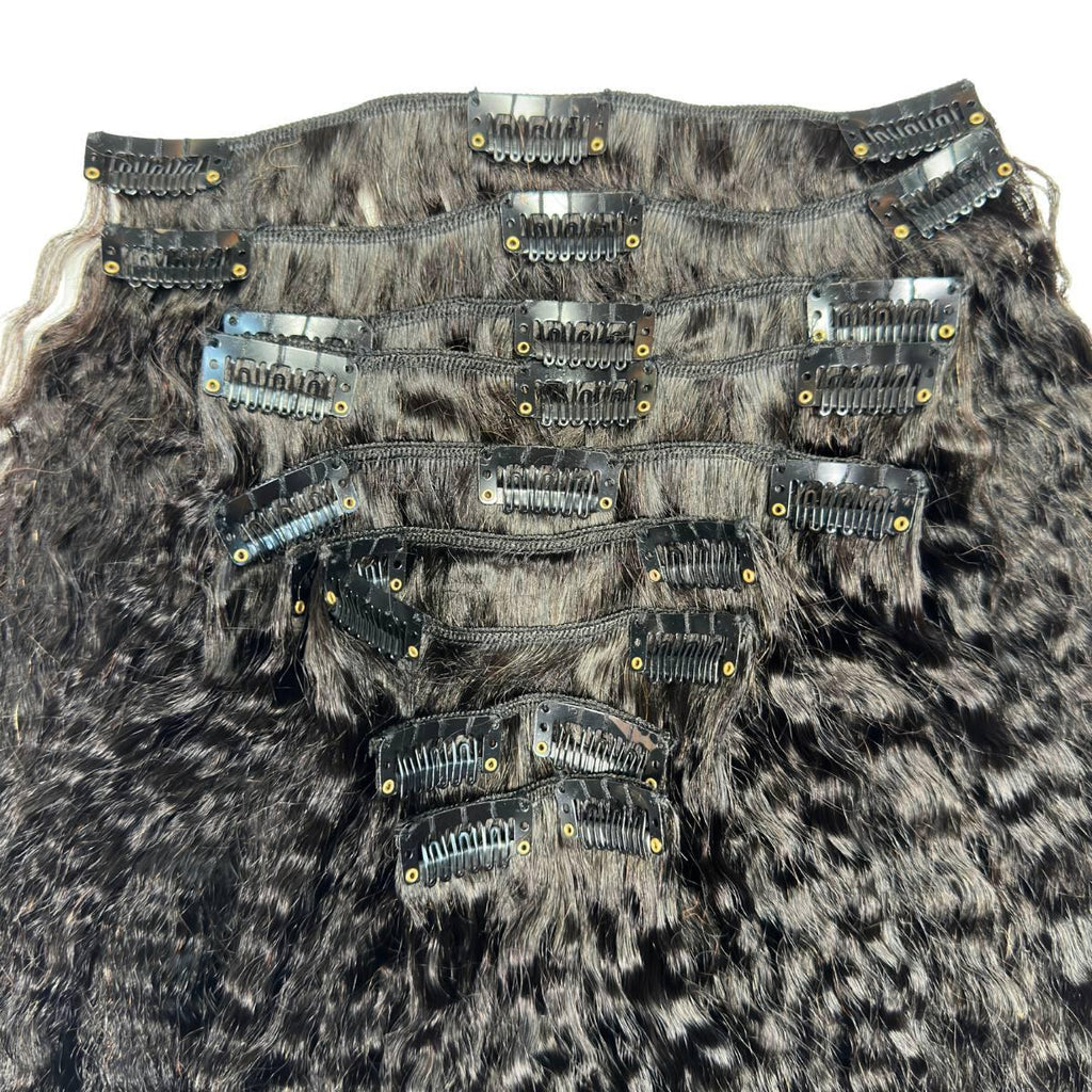 Kinky Straight Clip-In