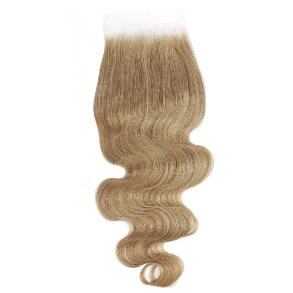 Honey Blonde Body Wave 5x5 HD Closure