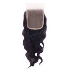 Raw Indian Curly 4x4 Transparent Closure